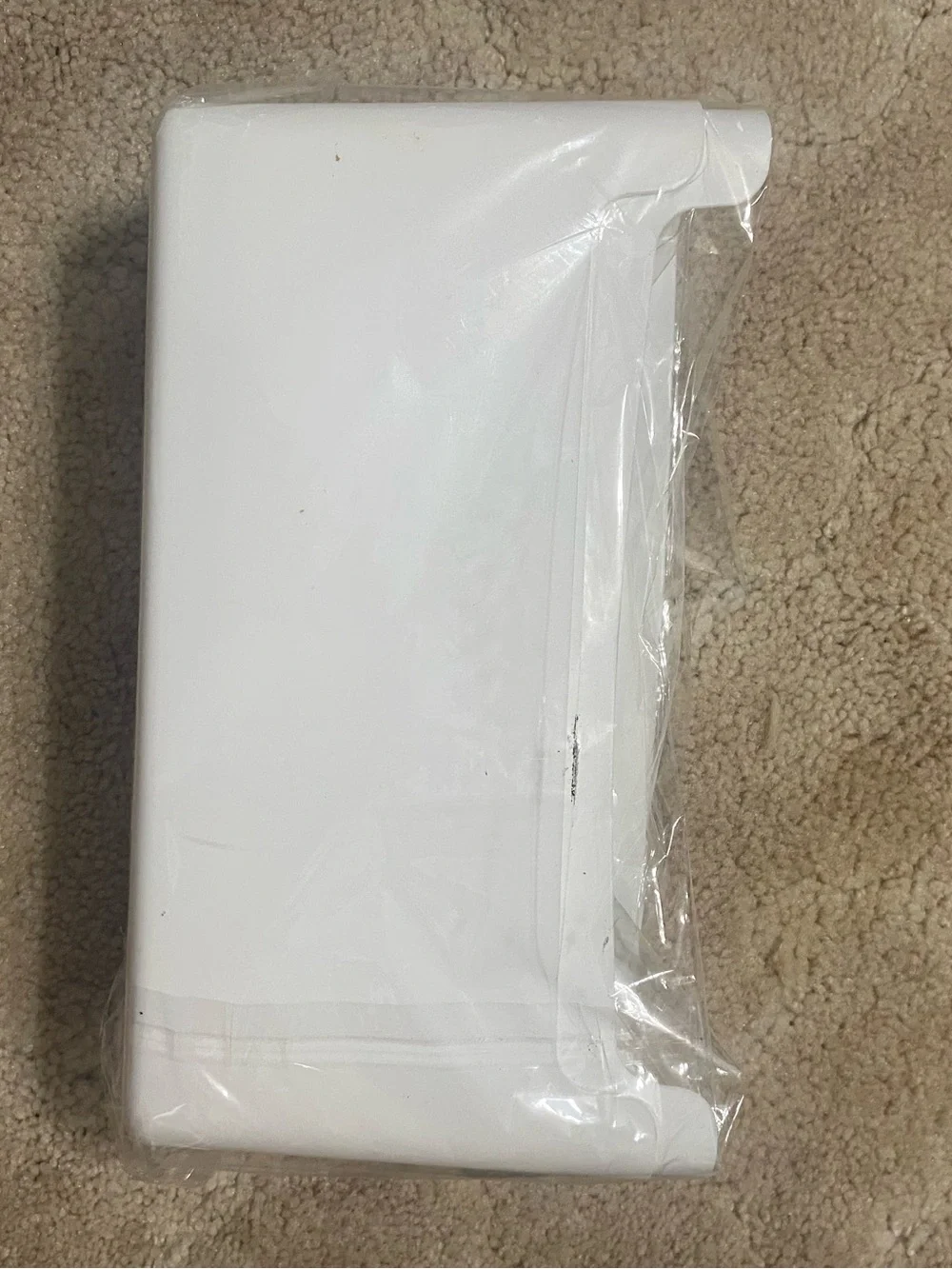New White Plate and Utensil Organizer Set of 2